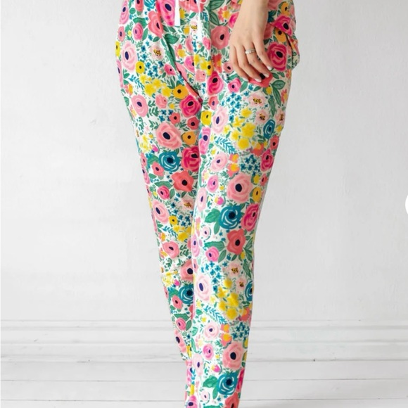 NWT Little Sleepies | Secret Garden Women Pajama Pants - Picture 2 of 6
